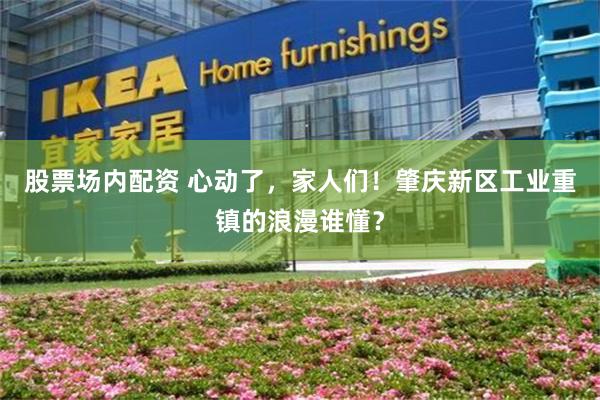 股票场内配资 心动了，家人们！肇庆新区工业重镇的浪漫谁懂？