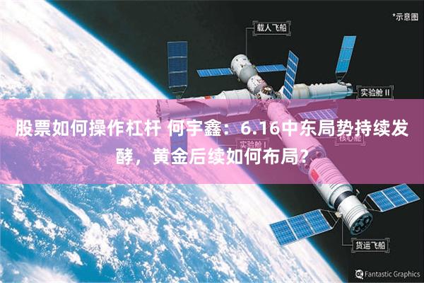 股票如何操作杠杆 何宇鑫：6.16中东局势持续发酵，黄金后续如何布局？