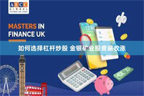 如何选择杠杆炒股 金银矿业股普遍收涨