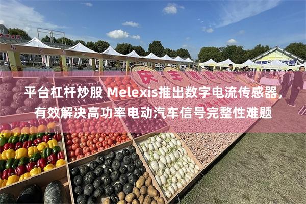 平台杠杆炒股 Melexis推出数字电流传感器，有效解决高功率电动汽车信号完整性难题