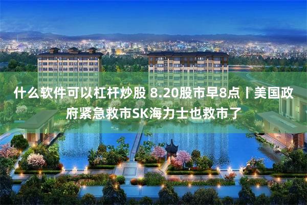 什么软件可以杠杆炒股 8.20股市早8点丨美国政府紧急救市SK海力士也救市了